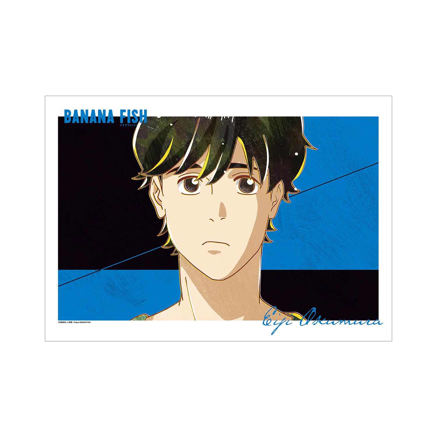 BANANA FISH キャンバスアート　奥村英二 Amazon.co.jp: BANANA FISH 奥村 英二 Ani Art 第5弾 A3マット加工